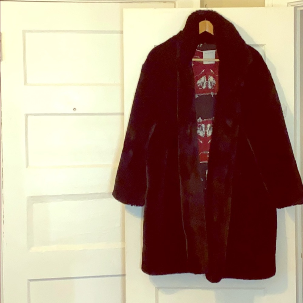 Soft & sexy (faux) coat by SANDRO